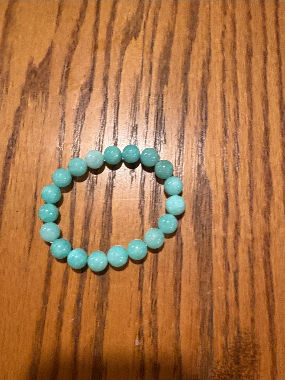 Amazonite Beaded Stretch Bracelet - Women Jewelry